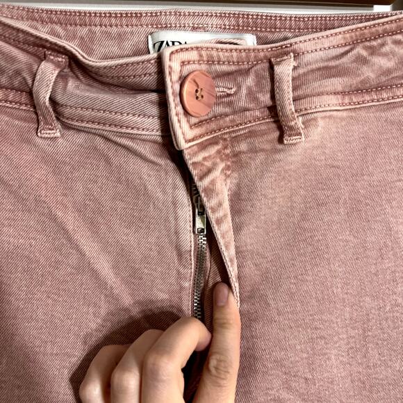 Zara Blush Wide Leg Pants - Picture 2 of 4